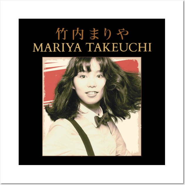 Mariya Takeuchi Plastic Love Fanart Wall Art by faeza dsgn